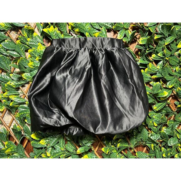 ASOS Black Mini Bubble Skirt Size 6 - Picture 5 of 8
